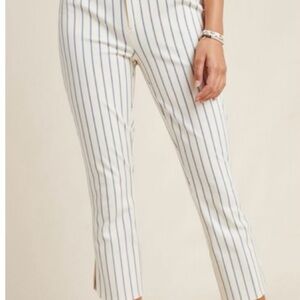 Anthropologie “The Essential Slim” Striped Pants – Size 6